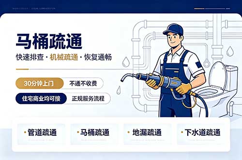 黄石马桶疏通