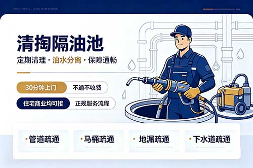 黄石清掏隔油池
